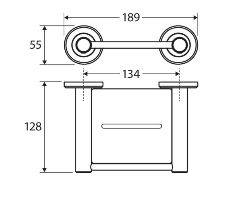 Fienza Kaya Soap Shelf - Urban Brass