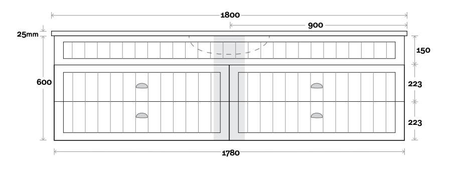 Marquis Kiama Wall Hung Vanity - Wellsons