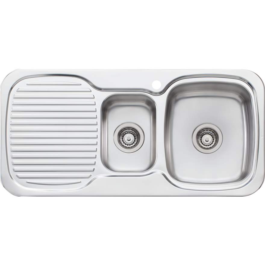 Oliveri Lakeland 1 & 1/2 Bowl Sink With Drainer