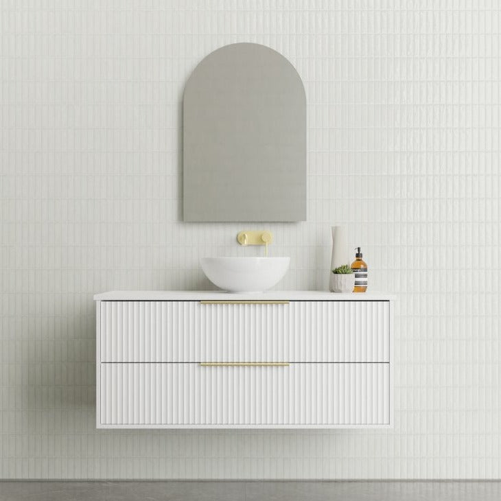 Marquis Lake Wall Hung Vanity Caesarstone Dekton Vasari