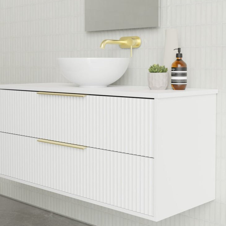 Marquis Lake Wall Hung Vanity Caesarstone Dekton Vasari