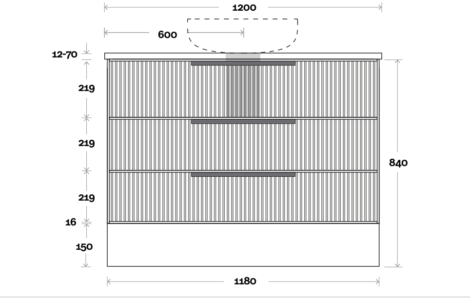 Marquis Lake Floor Standing Vanity
