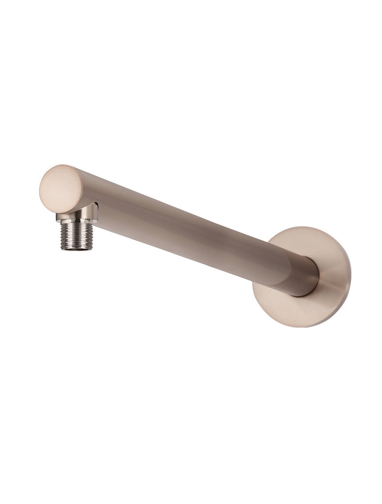 Meir Round Wall Shower Arm - Champagne Rose Gold
