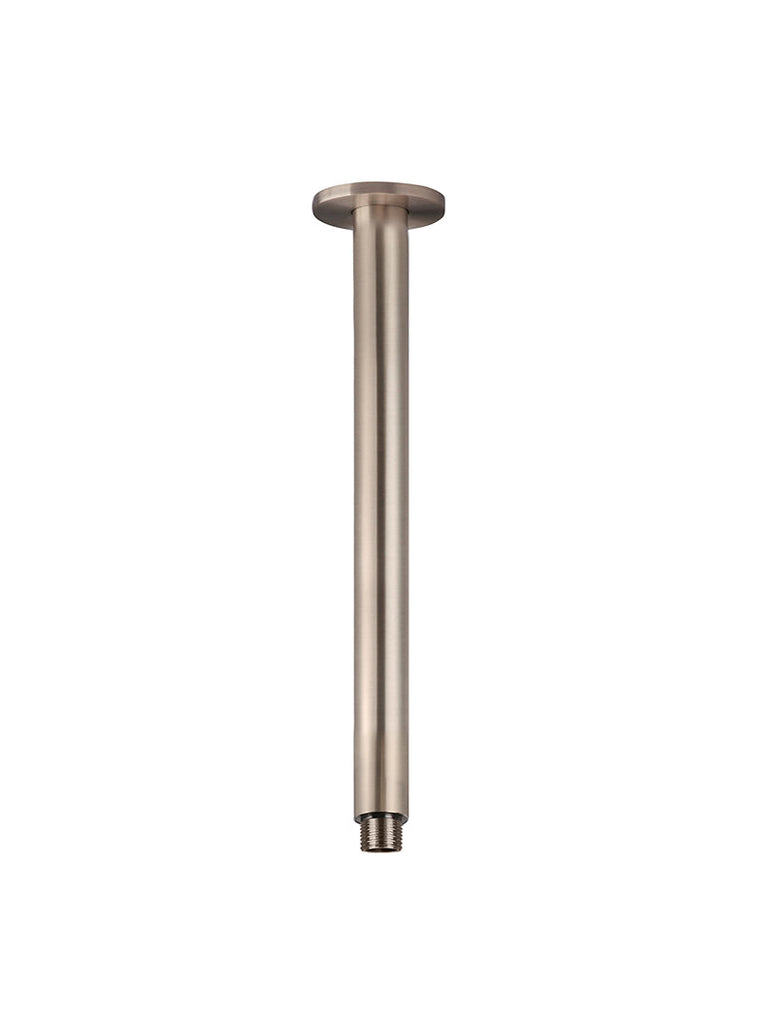 Meir Round Ceiling Shower Arm - Champagne Rose Gold