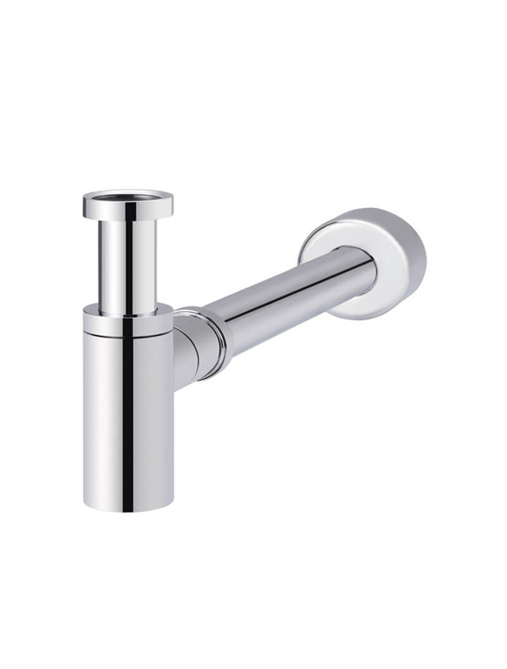 Meir Round Bottle Trap - Chrome