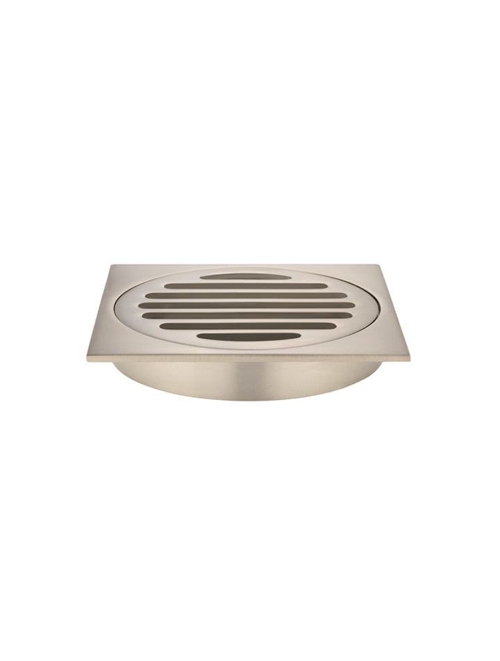 Meir Square Floor Grate Shower Drain - Champagne Rose Gold