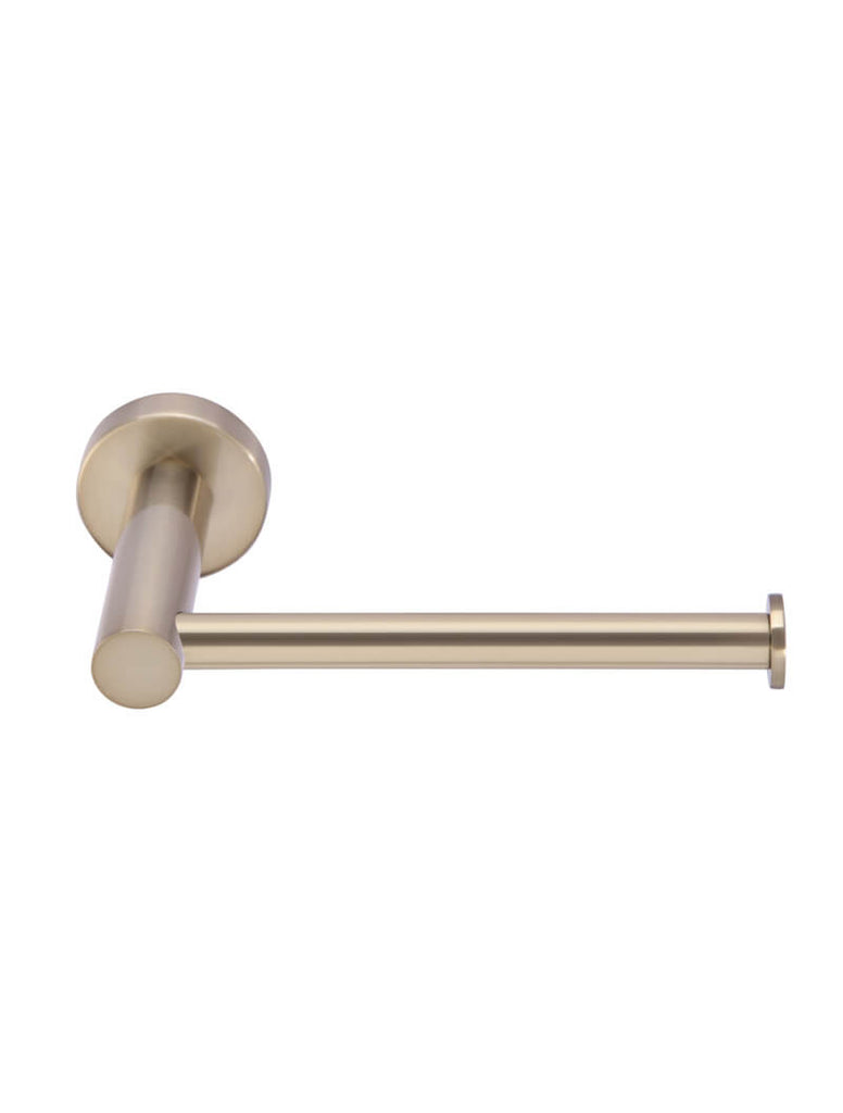 Meir Round Toilet Roll Holder - Champagne Rose Gold