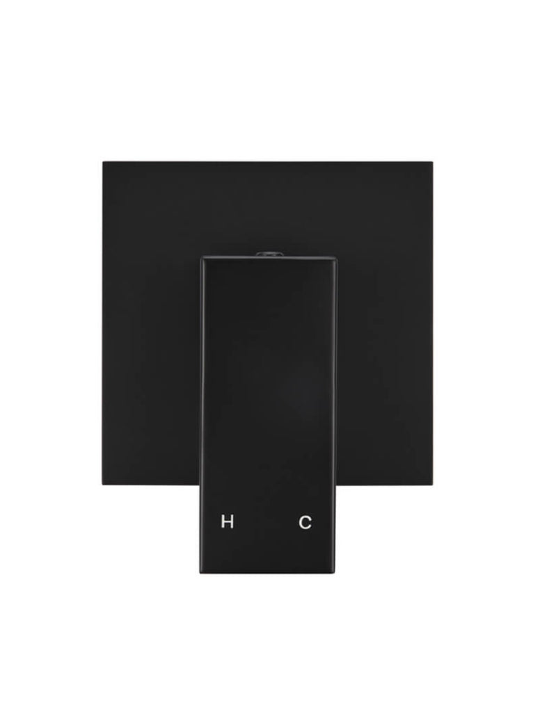 Meir Square Wall Mixer - Matte Black