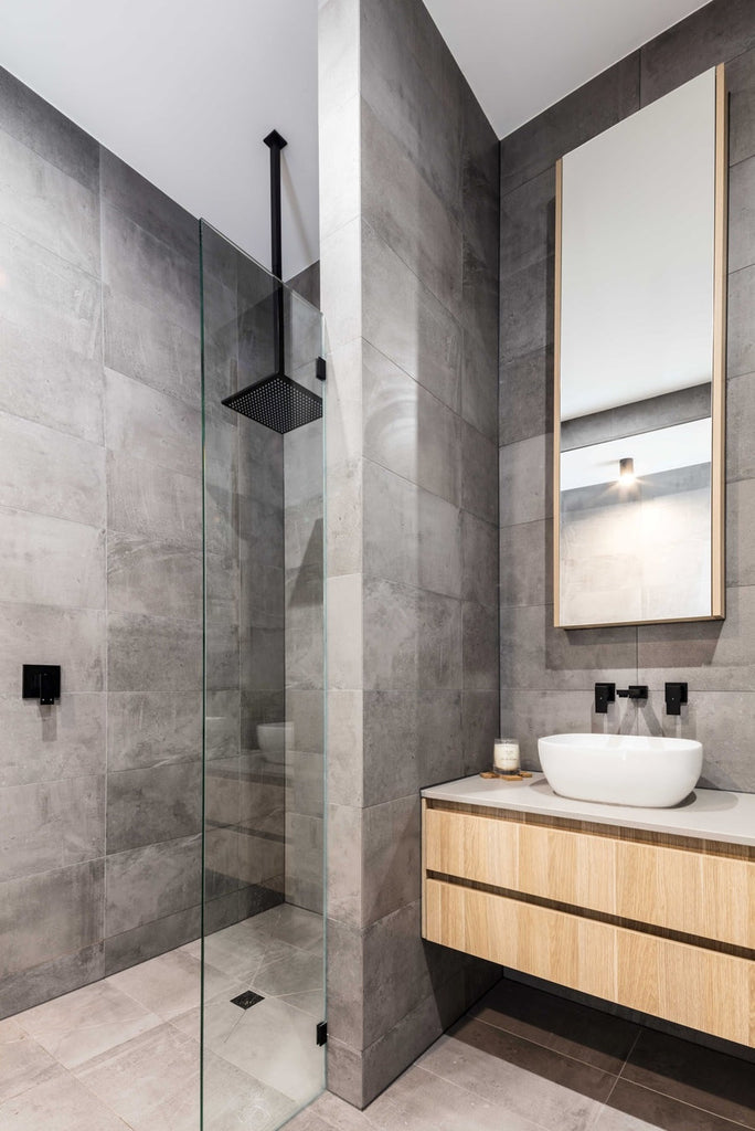 Meir Square Wall Mixer - Matte Black