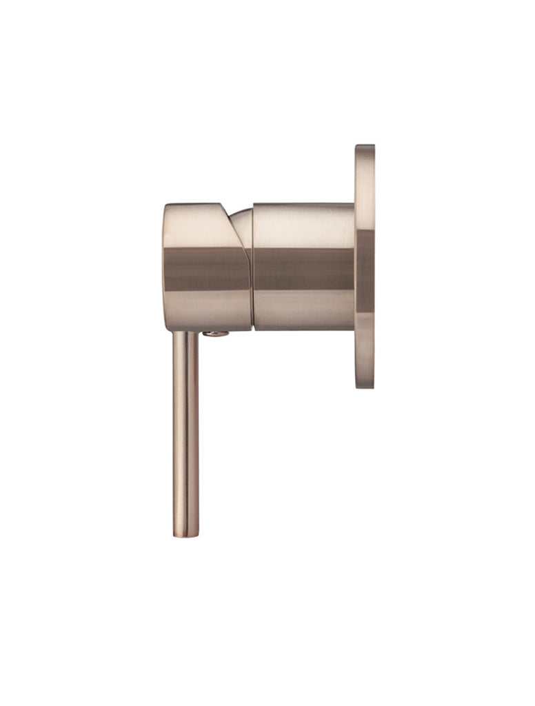Meir Round Wall Mixer - Champagne Rose Gold