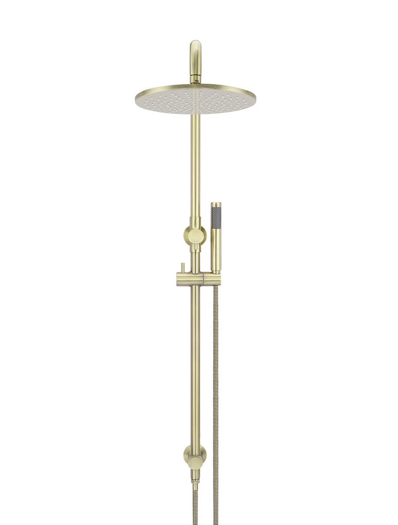Meir Round Combination Shower Rail and Hand Shower - Tiger Bronze