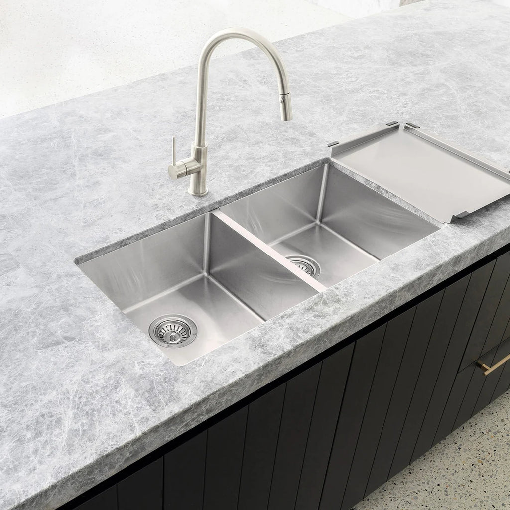 Meir Lavello Dish Draining Tray - Brushed Nickel