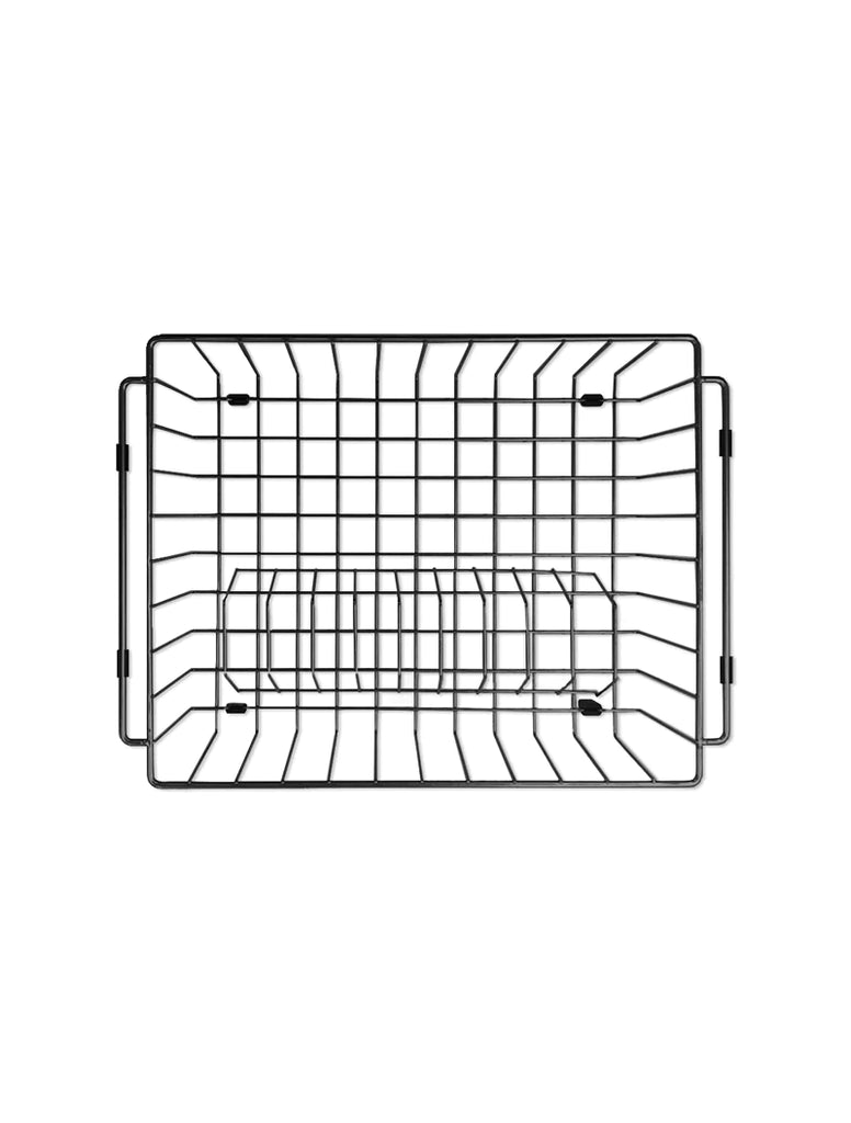 Meir Lavello Dish Rack - Gunmetal Black