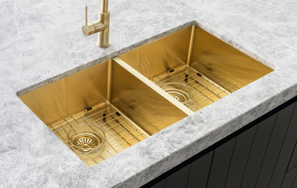 Meir Lavello Protection Grid For MKSP-S380440 - Brushed Bronze Gold