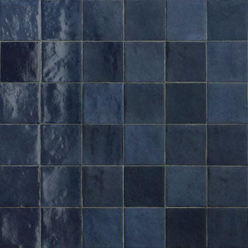 Milan China Semi Gloss Small Square Tile