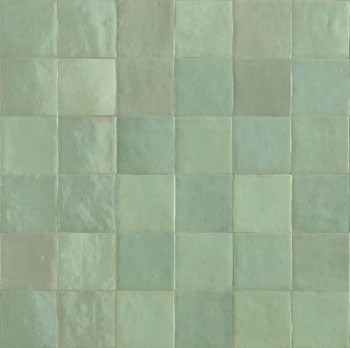 Milan Turchese Semi Gloss Small Square Tile
