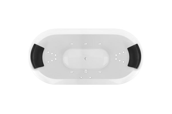 Decina Mintori Freestanding Dolce Vita Spa Bath 18 Jets 1790mm