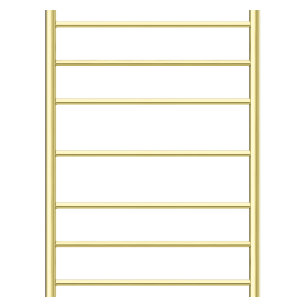 Nero Heated Towel Ladder - Brushed Gold