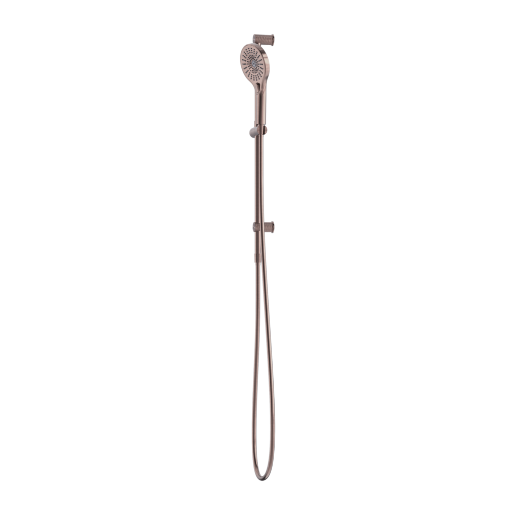Nero Opal Rail Shower - Brushed Bronze