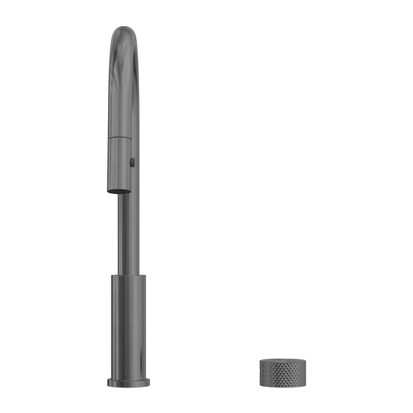 Nero Opal Progressive Pull Out Kitchen Mixer - Gunmetal Grey