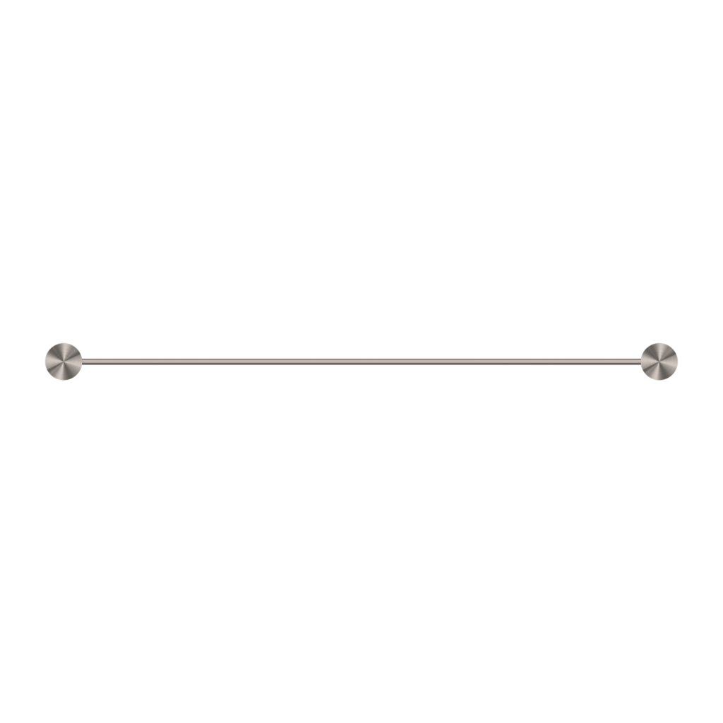 Nero Opal Towel Rail 600mm - Brushed Nickel - Wellsons