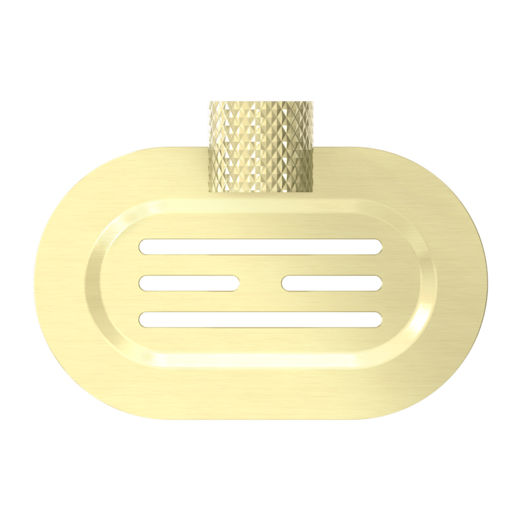 Nero Opal Soap Dish Holder - Brushed Gold - Wellsons