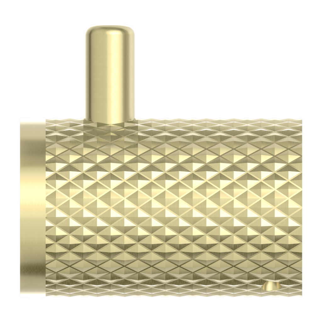 Nero Opal Robe Hook - Brushed Gold - Wellsons