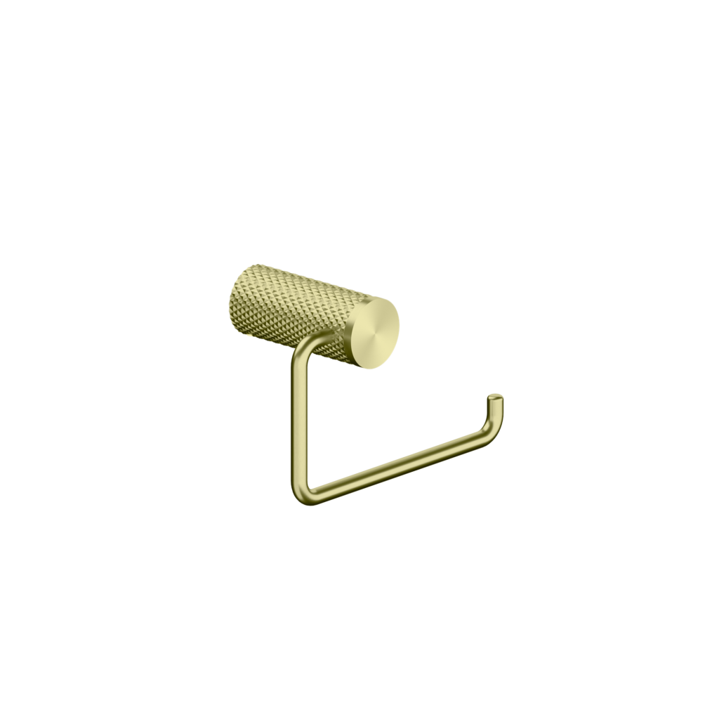 Nero Opal Toilet Roll Holder - Brushed Gold - Wellsons