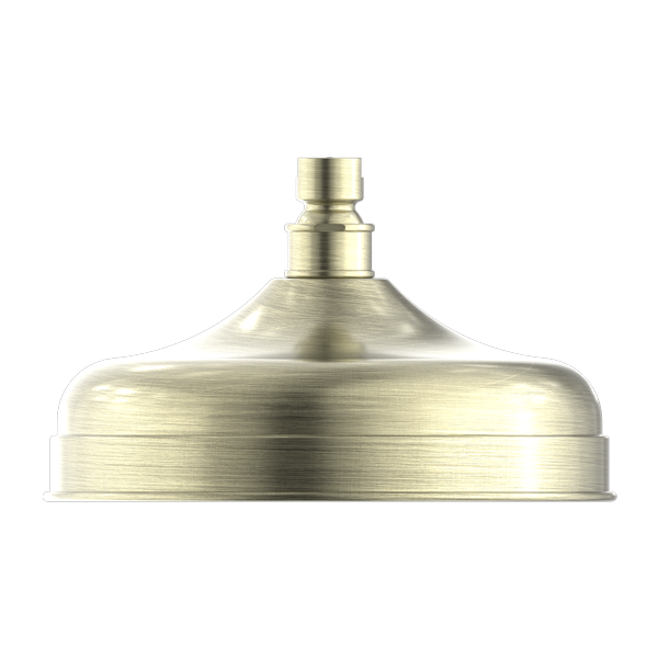 Nero York 200mm Shower Head - Aged Brass