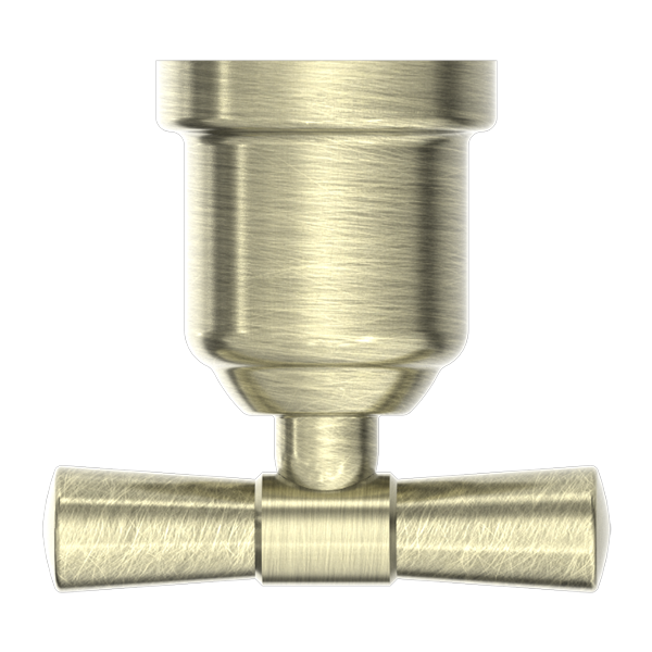 Nero York Robe Hook - Aged Brass