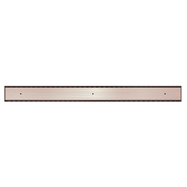 Nero Tile Insert V Channel Floor Waste 50mm Outlet - Brushed Bronze