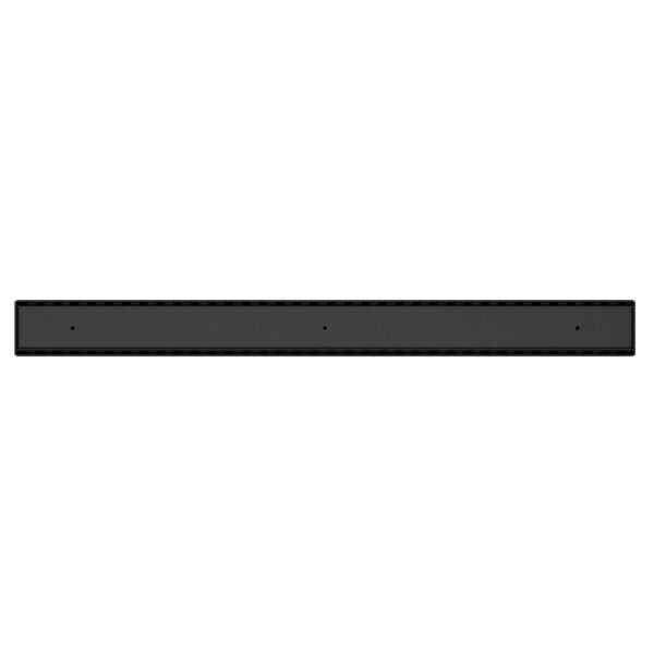 Nero Tile Insert V Channel Floor Waste 50mm Outlet - Matte Black