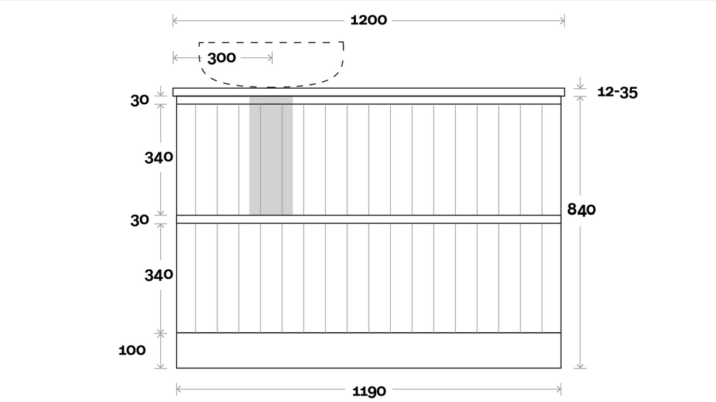 Marquis Nelson Floor Standing Vanity - Wellsons
