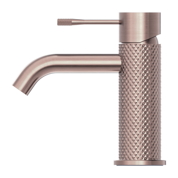 Nero Opal Basin Mixer - Brushed Bronze