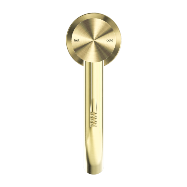 Nero Opal Basin Mixer - Brushed Gold
