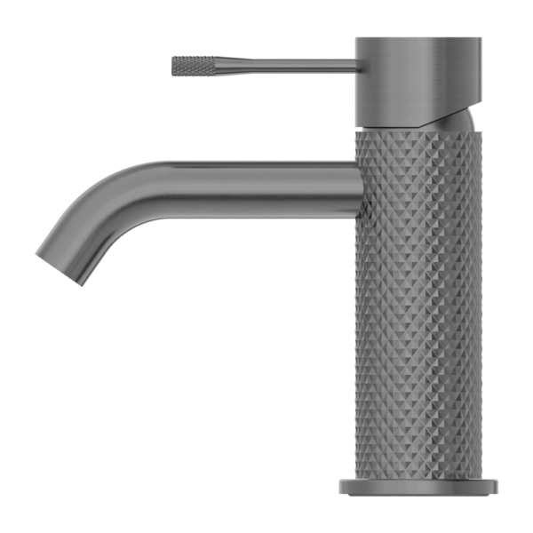 Nero Opal Basin Mixer - Graphite Gunmetal Grey