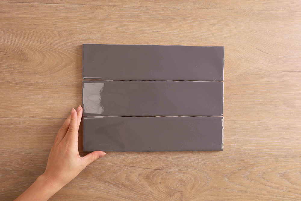 Noosa Charcoal Gloss Subway Tile