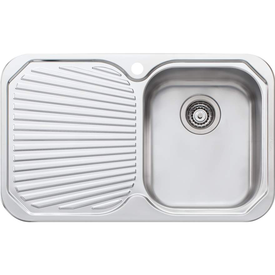 Oliveri Petite Single Bowl Sink With Drainer
