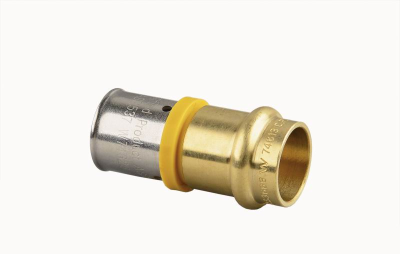 Pex to Copper Adaptor Gas 20MM X 20MM - Wellsons