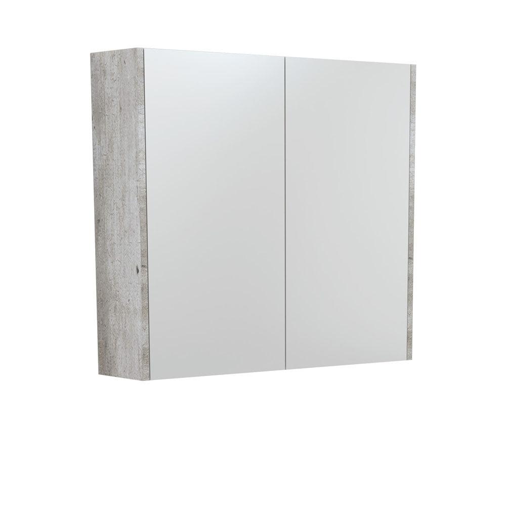 Fienza Mirror Cabinet with Industrial Side Panels 600mm - 1500mm