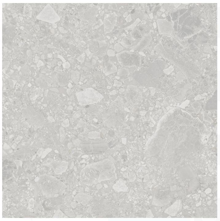 Pagewood Terrazzo Look Grey Matt Tile