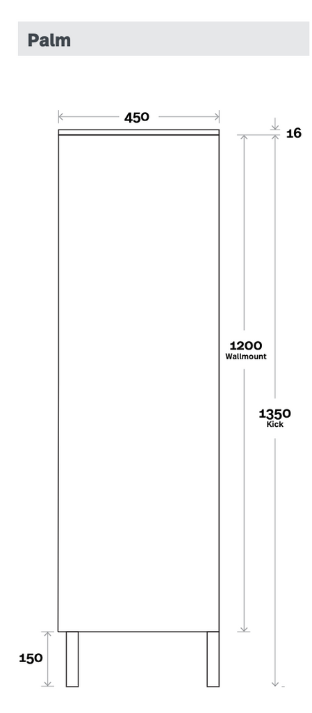 Marquis Palm Tallboy - Wellsons