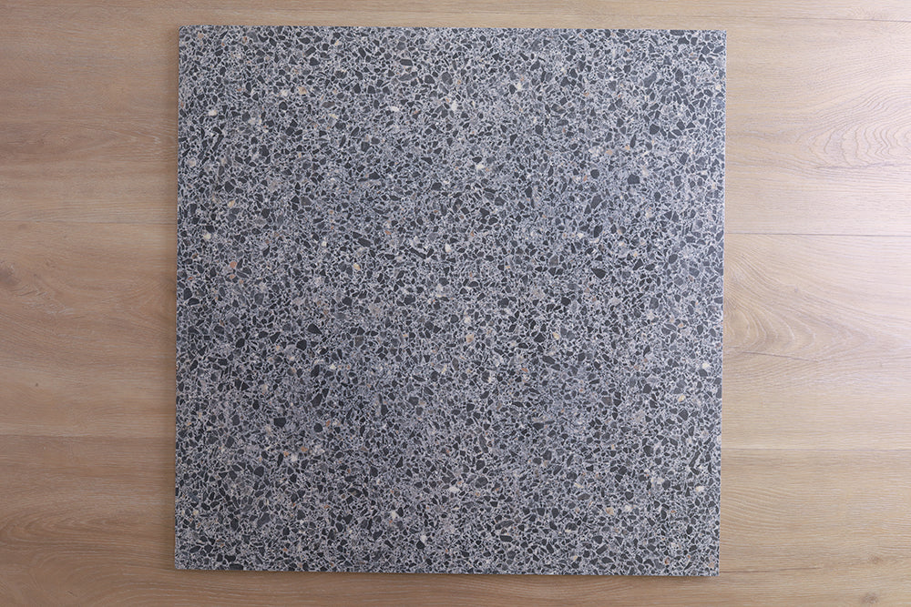 Parco 2.0 Asphalt Matt Terrazzo Look Tile