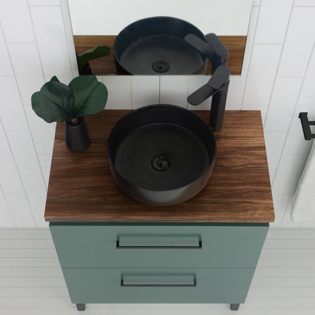 Marquis Phoenix Vanity with Solid Timber Top & Basin Floor Standing Vanity - Wellsons