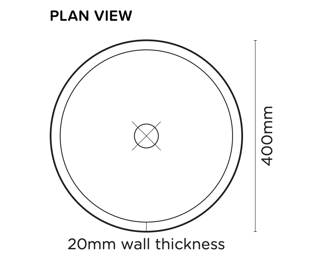 Nood Co Prism Circle Basin Cylinder - 14 Colours
