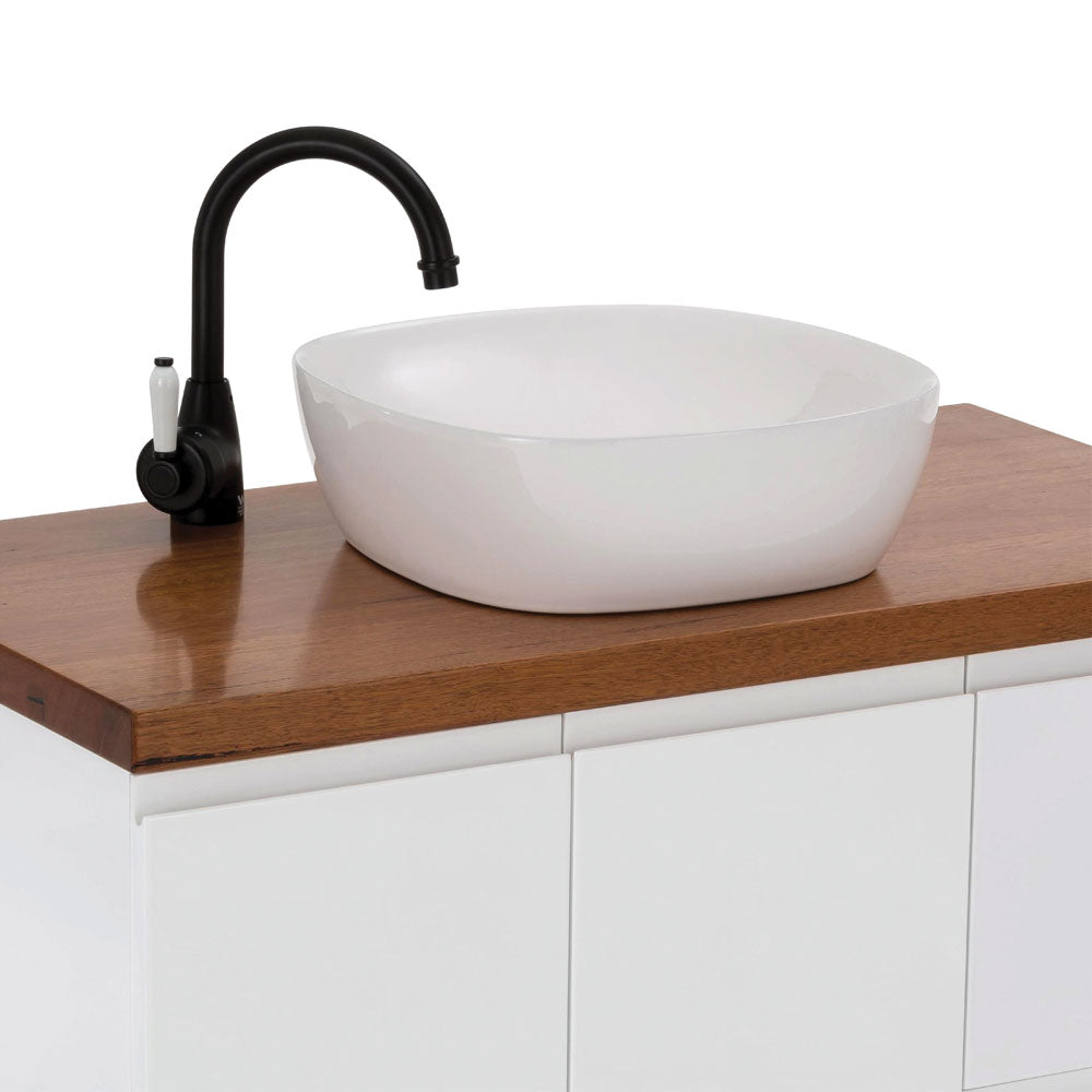 Fienza Koko 370 Above Counter Basin - Gloss White