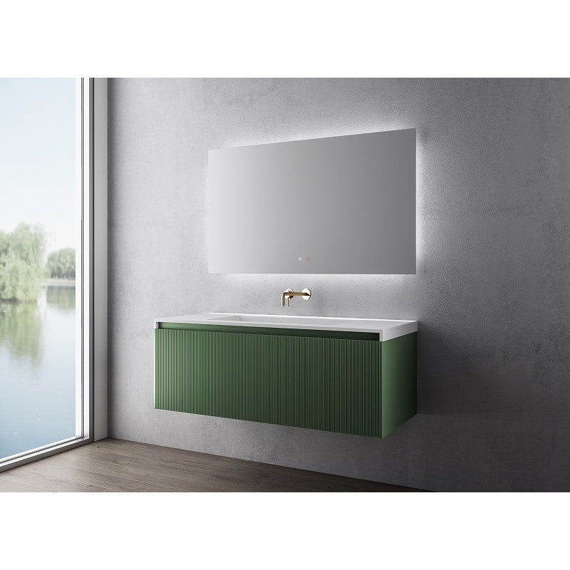 Belbagno Rimini Wall Hung Vanity - Rainforest