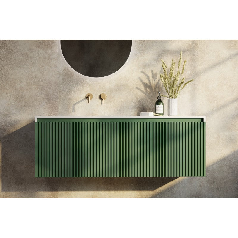 Belbagno Rimini Wall Hung Vanity - Rainforest
