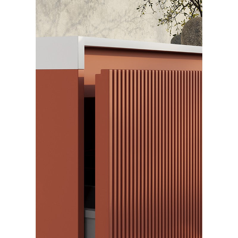 Belbagno Rimini Wall Hung Vanity - Clay