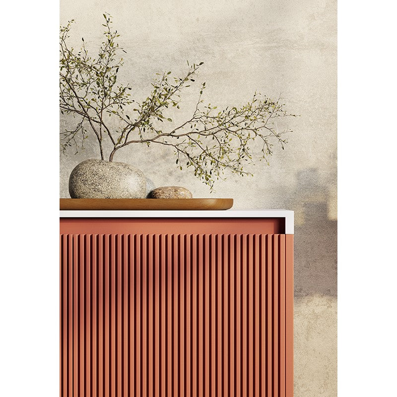 Belbagno Rimini Wall Hung Vanity - Clay